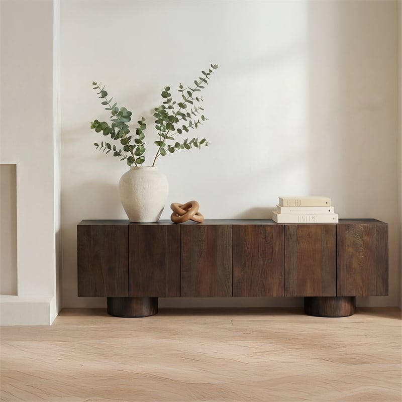 Moe's Home Collection Hadley Media Units Wood Brown