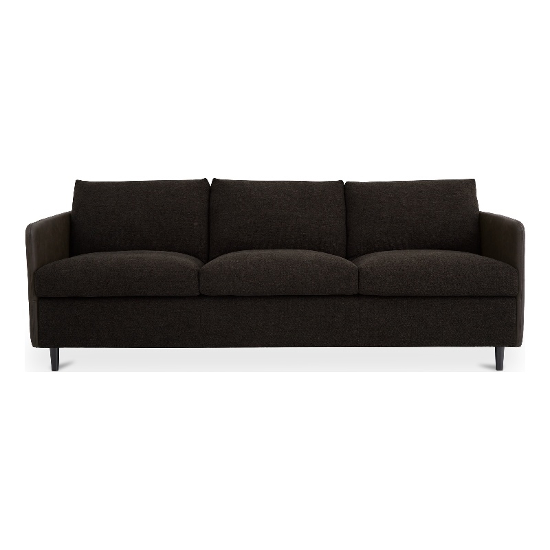 Moe's Home Collection Teller Sofas Fabric Black