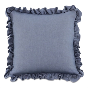 Moe's Home Collection Betty Pillows Fabric Blue