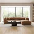 Moe's Home Collection Matina Ottomans Fabric Tan