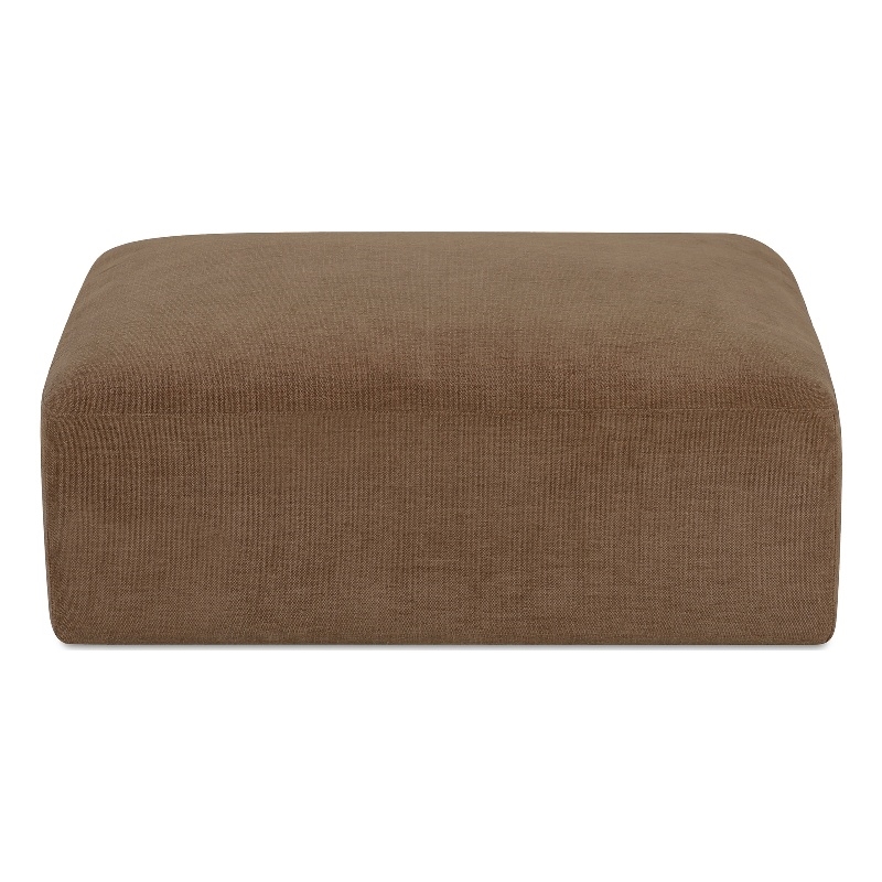 Moe's Home Collection Matina Ottomans Fabric Tan