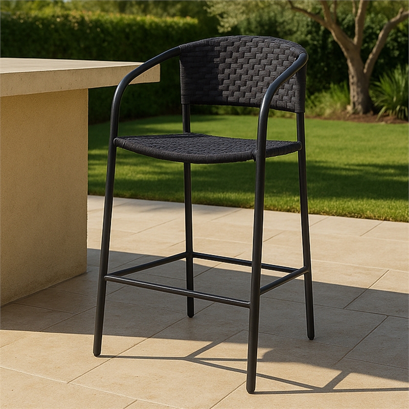 Moe's Home Collection Zola Counter Stools Metal Brown