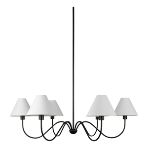 Moe's Home Collection Whitney Pendant Lamps Metal Black