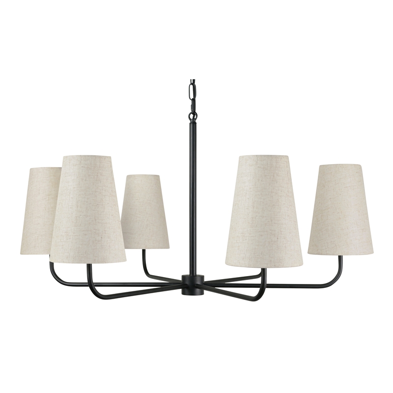 Moe's Home Collection Mathis Pendant Lamps Metal Black
