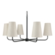 Moe's Home Collection Mathis Pendant Lamps Metal Black