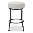 Moe's Home Collection Kelsey Counter Stools Fabric Beige