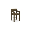 Moe's Home Collection Elise Counter Stools Fabric Green