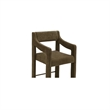 Moe's Home Collection Elise Counter Stools Fabric Green