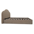 Moe's Home Collection Maggie Storage Beds Fabric Tan