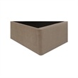 Moe's Home Collection Maggie Storage Beds Fabric Tan