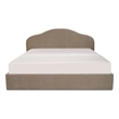 Moe's Home Collection Maggie Storage Beds Fabric Tan
