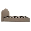 Moe's Home Collection Maggie Storage Beds Fabric Tan
