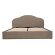 Moe's Home Collection Maggie Storage Beds Fabric Tan