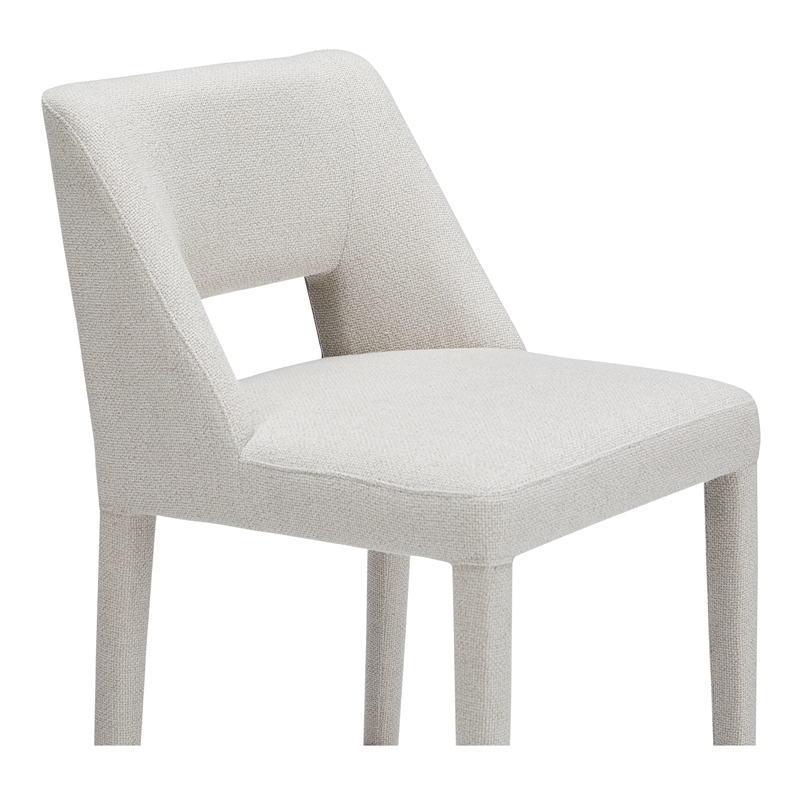 Moe's Home Collection Joyce Counter Stools Fabric Beige