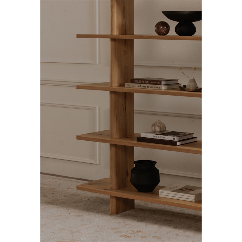 Moe's Home Collection Casey Bookshelves Wood Natural