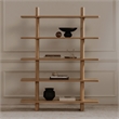 Moe's Home Collection Casey Bookshelves Wood Natural