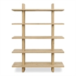 Moe's Home Collection Casey Bookshelves Wood Natural