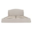 Moe's Home Collection Weston Storage Beds Fabric White