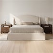 Moe's Home Collection Weston Storage Beds Fabric White
