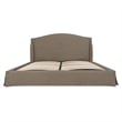 Moe's Home Collection Weston Storage Beds Fabric Brown