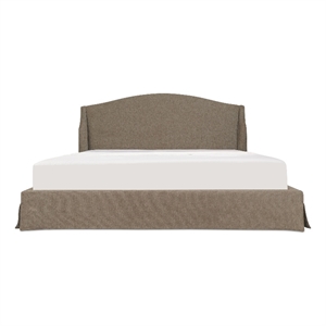 Moe's Home Collection Weston Storage Beds Fabric Brown