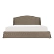 Moe's Home Collection Weston Storage Beds Fabric Brown