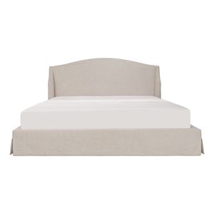 Moe's Home Collection Weston Storage Beds Fabric White
