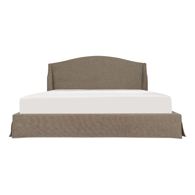 Moe's Home Collection Weston Storage Beds Fabric Brown