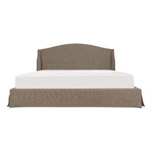 Moe's Home Collection Weston Storage Beds Fabric Brown