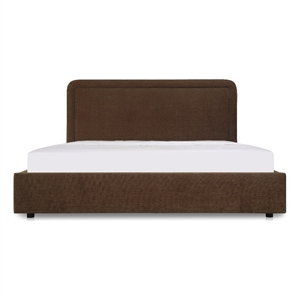 Moe's Home Collection Simon Storage Beds Fabric Brown