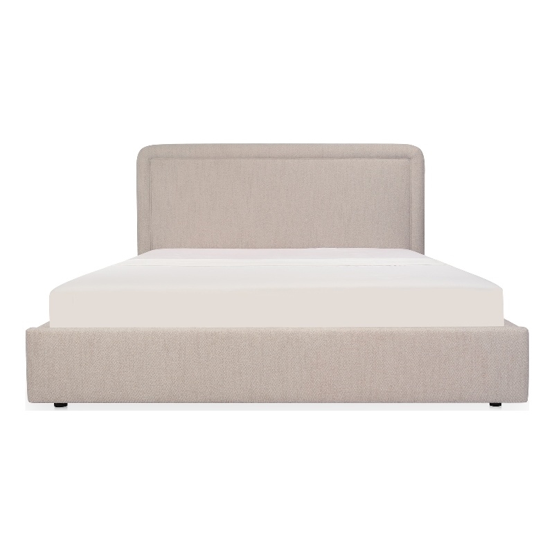 Moe's Home Collection Simon Storage Beds Fabric Beige