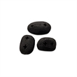 Moe's Home Collection Breton Wall Sculptures Metal Black