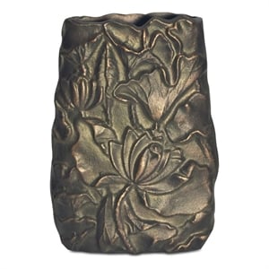 Moe's Home Collection Sabine Vases Metal Yellow