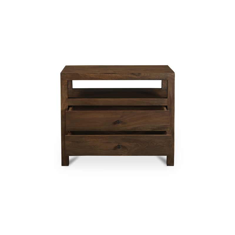 Moe's Home Collection Windsor Nightstands Wood Brown