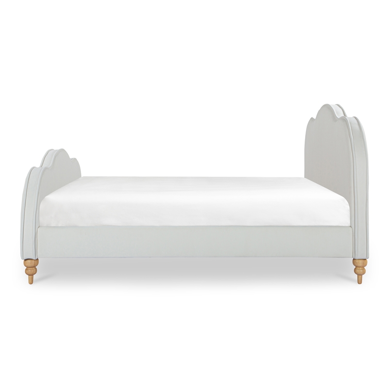Moe's Home Collection Jacqueline Beds Fabric White