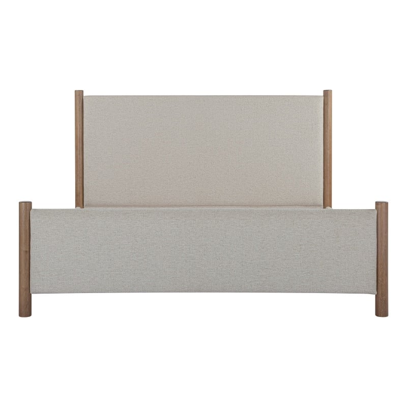 Moe's Home Collection Warren Beds Fabric Beige