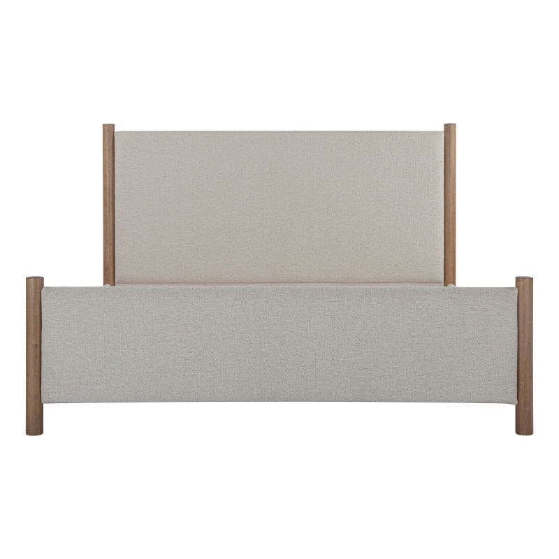 Moe's Home Collection Warren Beds Fabric Beige