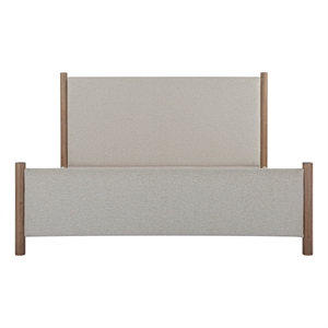 Moe's Home Collection Warren Beds Fabric Beige