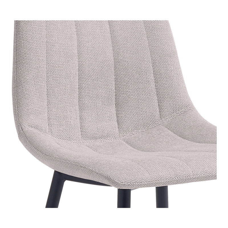 Moe's Home Collection Alibi Counter Stools Fabric Beige