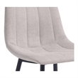 Moe's Home Collection Alibi Counter Stools Fabric Beige