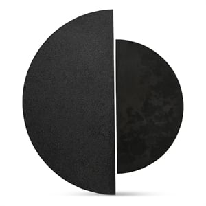 Moe's Home Collection Meridian Wall Sculptures Metal Black