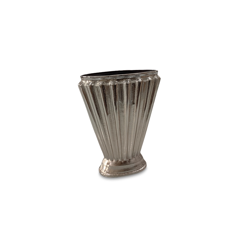 Moe's Home Collection Jade Vases Metal Gray