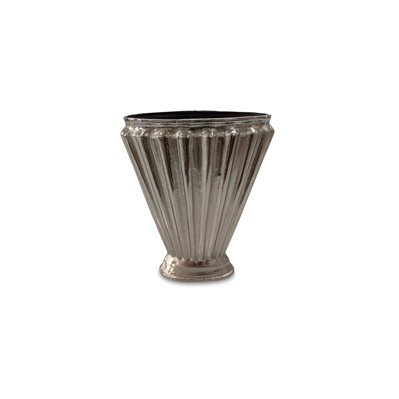 Moe's Home Collection Jade Vases Metal Gray