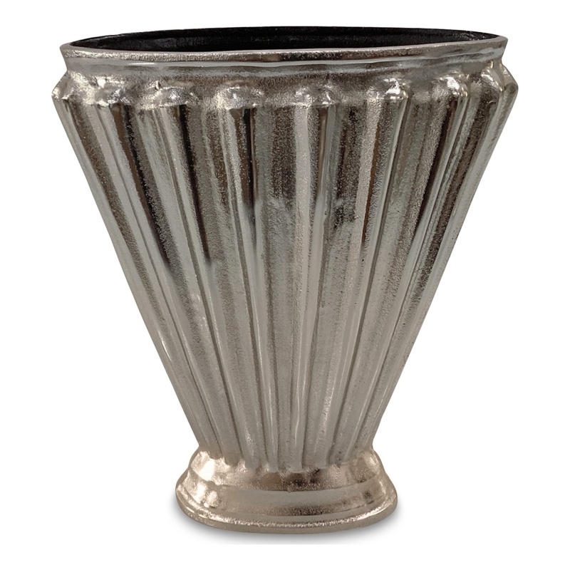 Moe's Home Collection Jade Vases Metal Gray