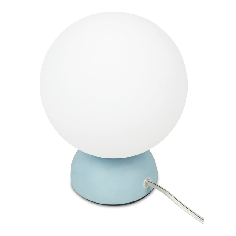 Moe's Home Collection Ovi Table Lamps Resin Blue