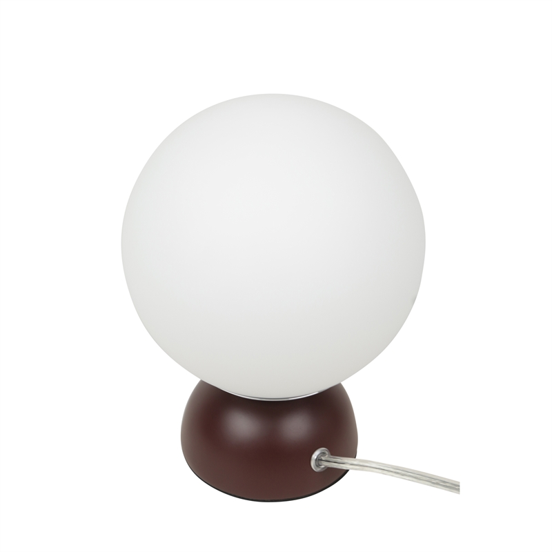 Moe's Home Collection Ovi Table Lamps Resin Red