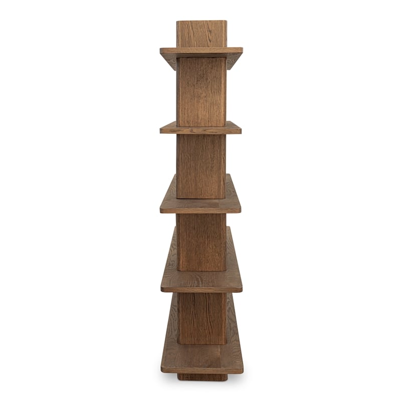 Moe's Home Collection Casey Bookshelves Wood Brown