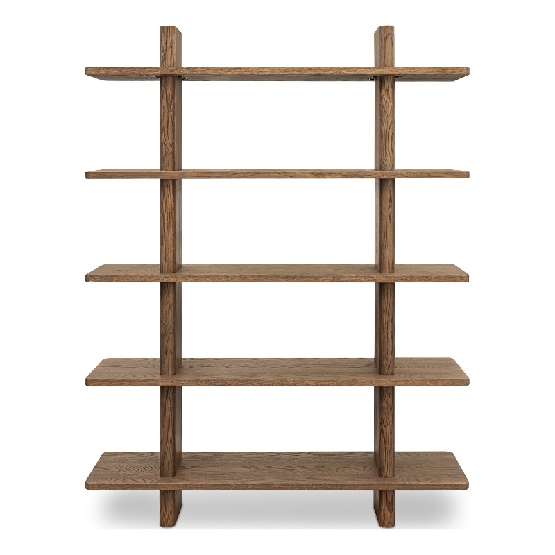 Moe's Home Collection Casey Bookshelves Wood Brown