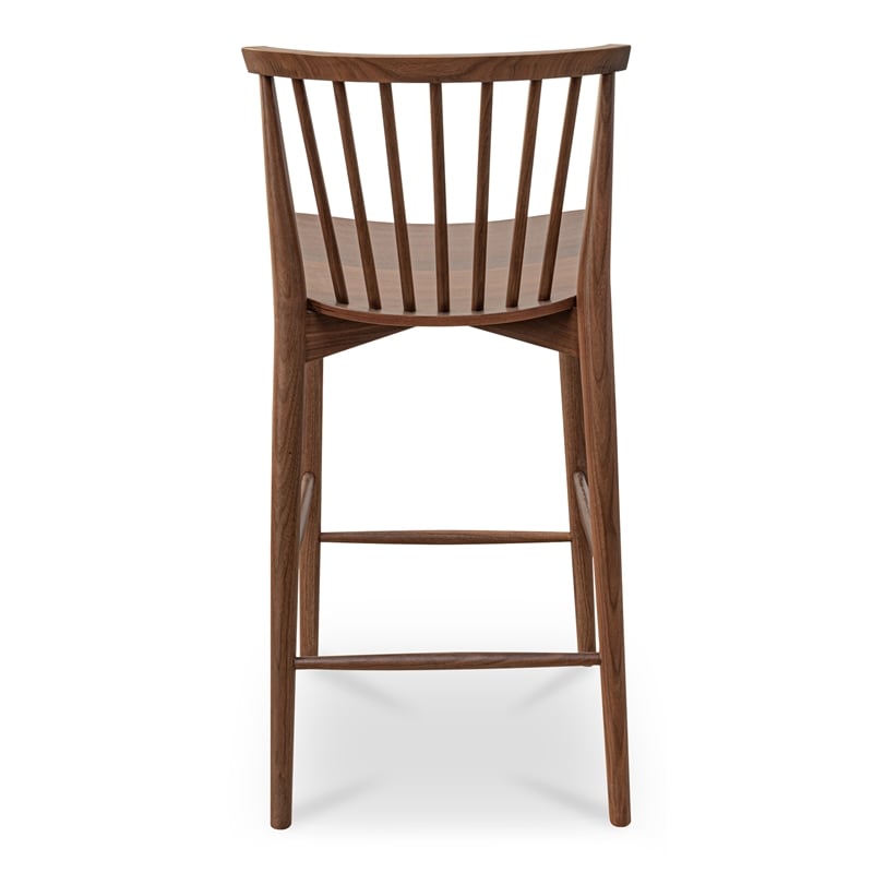 Moe's Home Collection Marley Counter Stools Wood Brown
