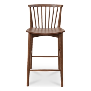 Moe's Home Collection Marley Counter Stools Wood Brown